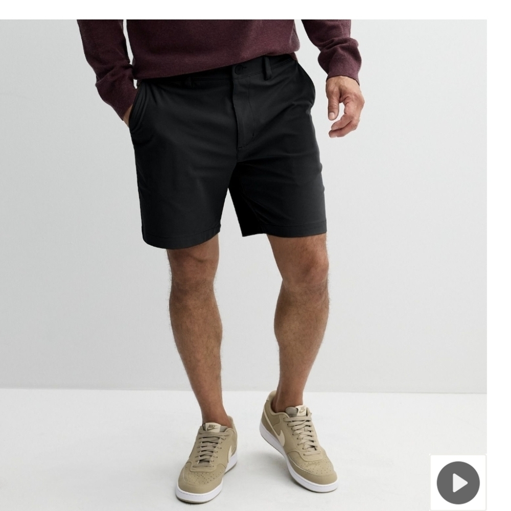 Men's FLX Premium 8" Black Short Size 44